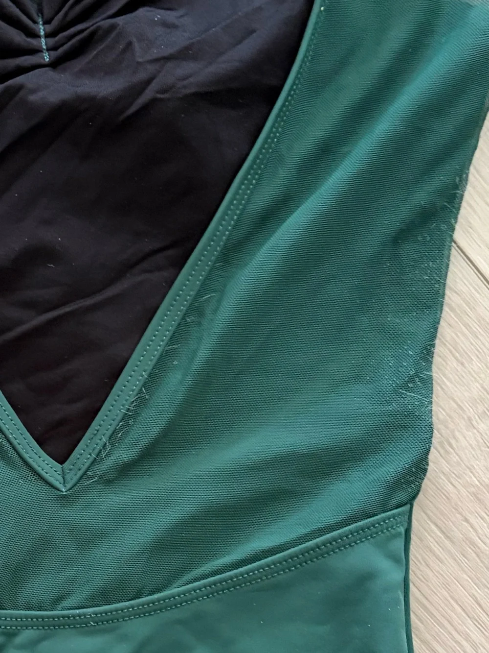 Danse De Paris Emerald Green Leotard